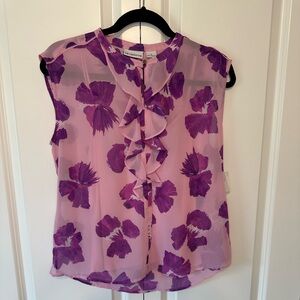 Liz Claiborne Business Casual Floral Blouse